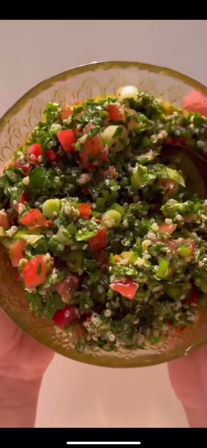 Juicy Lemon Hemp Heart Tabbouleh