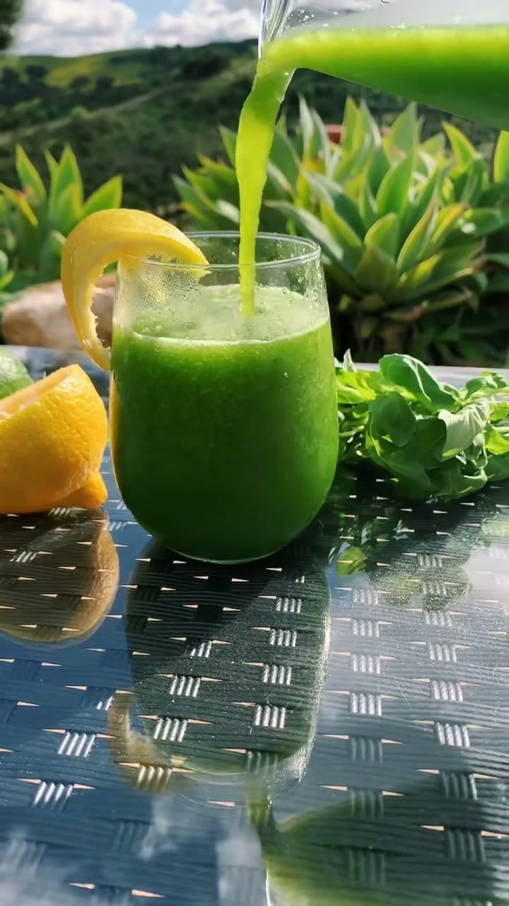Basil Mint Lemonade