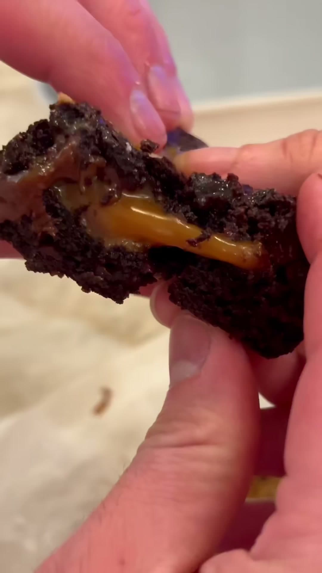 Salted Caramel Brownies