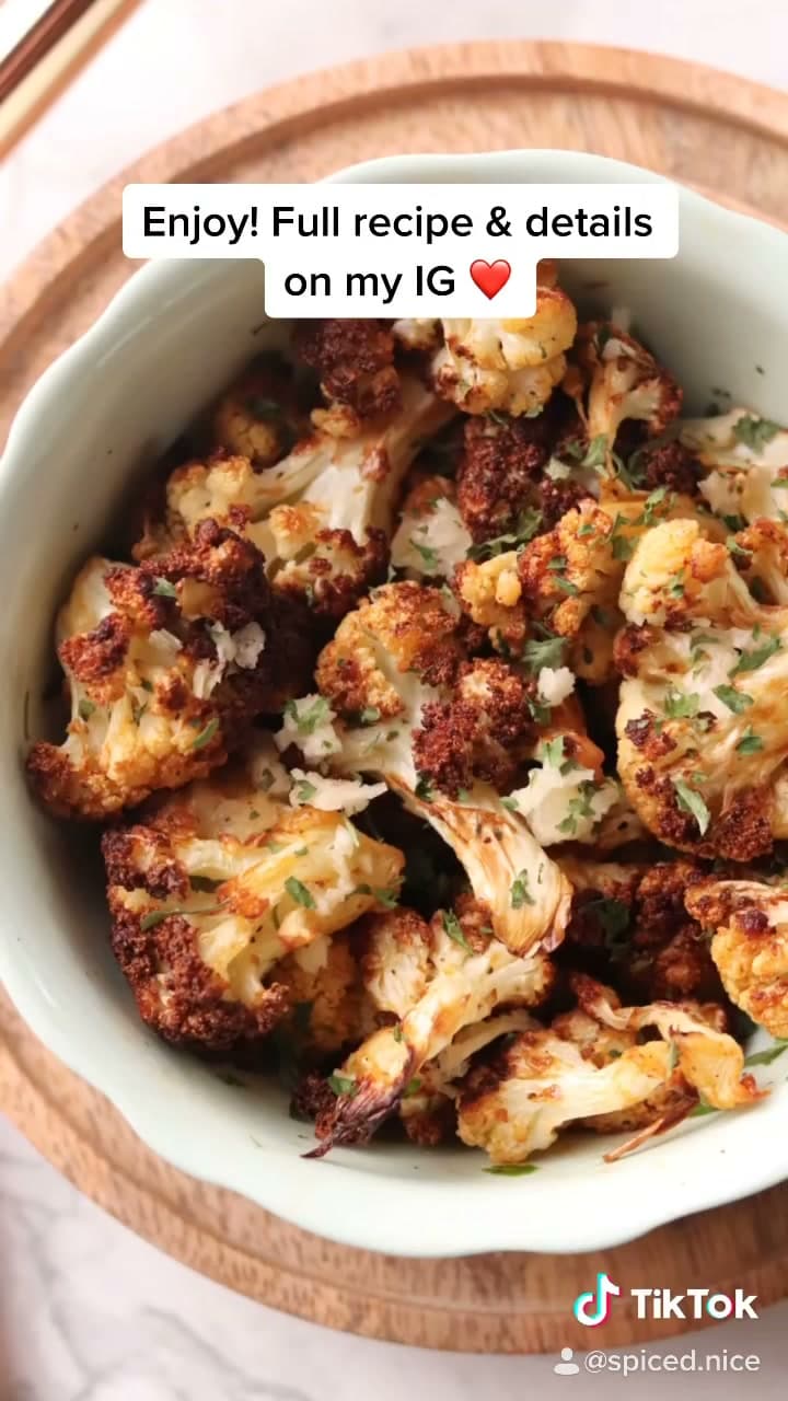 Lemon Garlic Cauliflower