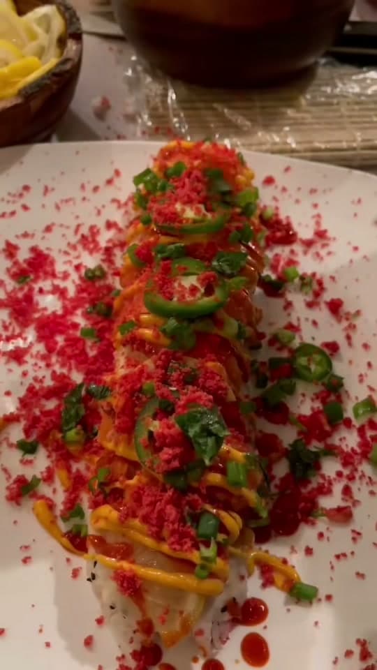 Spiciest Sushi Roll Challenge