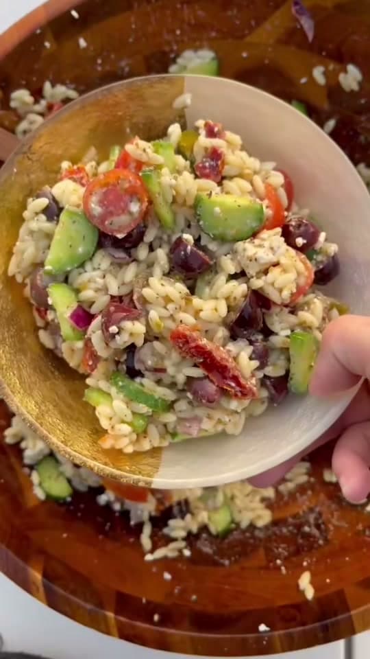 Greek Orzo Salad